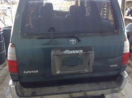 1997 TOYOTA 4RUNNER, GREEN, LIMITED, 3.4L, AT, 4WD.  Z25966